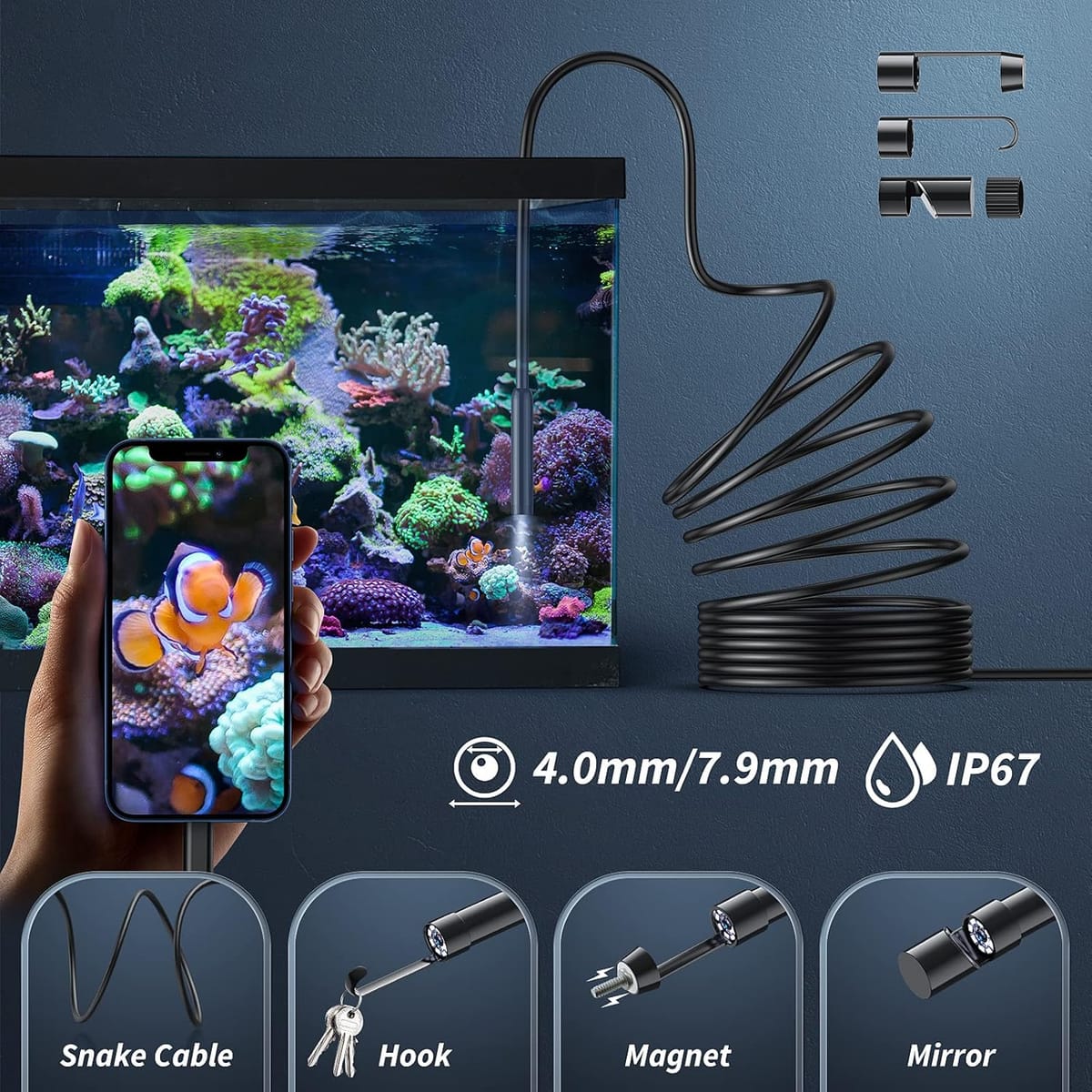 Stop Wading Through Reviews. Get this Endoscope Camera. I have it. I love it.